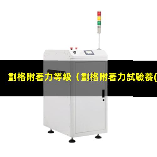 劃格附著力等級